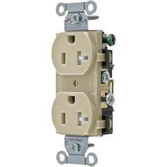 Bryant Electric - Straight Blade Receptacles Receptacle Type: Duplex Receptacle Grade: Commercial - Exact Tooling