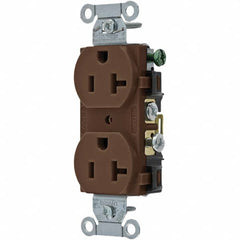 Bryant Electric - Straight Blade Receptacles Receptacle Type: Duplex Receptacle Grade: Commercial - Exact Tooling