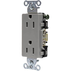 Bryant Electric - Straight Blade Receptacles Receptacle Type: Duplex Receptacle Grade: Commercial - Exact Tooling