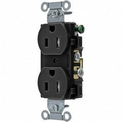 Bryant Electric - Straight Blade Receptacles Receptacle Type: Duplex Receptacle Grade: Commercial - Exact Tooling