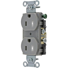Bryant Electric - Straight Blade Receptacles Receptacle Type: Duplex Receptacle Grade: Commercial - Exact Tooling