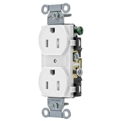 Bryant Electric - Straight Blade Receptacles Receptacle Type: Duplex Receptacle Grade: Commercial - Exact Tooling