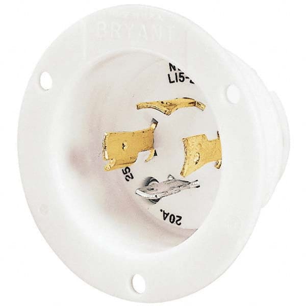 Bryant Electric - Twist Lock Plugs & Connectors Connector Type: Inlet Grade: Industrial - Exact Tooling