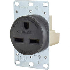 Bryant Electric - Straight Blade Receptacles Receptacle Type: Single Receptacle Grade: Industrial - Exact Tooling