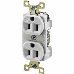 Bryant Electric - Straight Blade Receptacles Receptacle Type: Duplex Receptacle Grade: Industrial - Exact Tooling