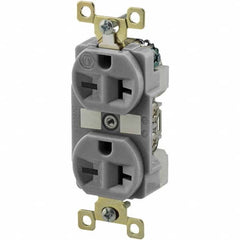 Bryant Electric - Straight Blade Receptacles Receptacle Type: Duplex Receptacle Grade: Industrial - Exact Tooling