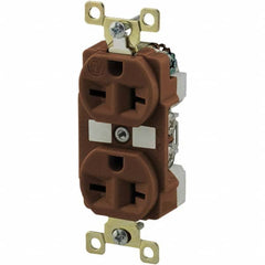Bryant Electric - Straight Blade Receptacles Receptacle Type: Duplex Receptacle Grade: Industrial - Exact Tooling
