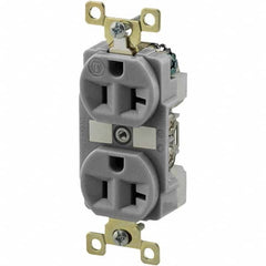 Bryant Electric - Straight Blade Receptacles Receptacle Type: Duplex Receptacle Grade: Industrial - Exact Tooling