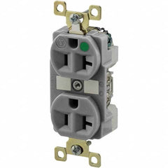 Bryant Electric - Straight Blade Receptacles Receptacle Type: Duplex Receptacle Grade: Hospital - Exact Tooling
