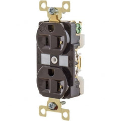 Bryant Electric - Straight Blade Receptacles Receptacle Type: Duplex Receptacle Grade: Industrial - Exact Tooling