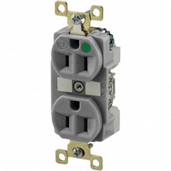 Bryant Electric - Straight Blade Receptacles Receptacle Type: Duplex Receptacle Grade: Hospital - Exact Tooling