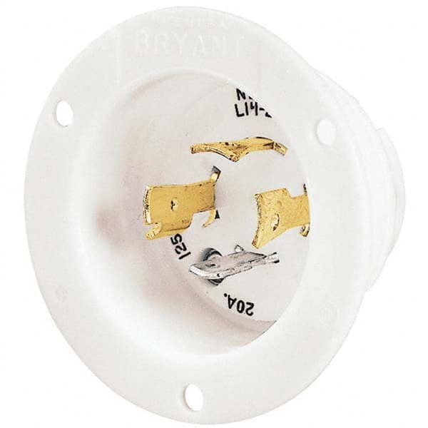 Bryant Electric - Twist Lock Plugs & Connectors Connector Type: Inlet Grade: Industrial - Exact Tooling