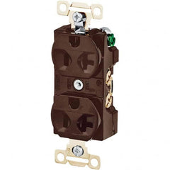 Bryant Electric - Straight Blade Receptacles Receptacle Type: Duplex Receptacle Grade: Industrial - Exact Tooling