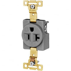 Bryant Electric - Straight Blade Receptacles Receptacle Type: Single Receptacle Grade: Industrial - Exact Tooling