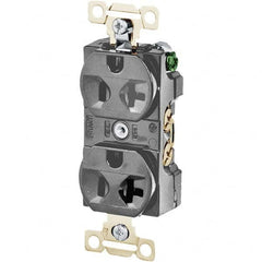 Bryant Electric - Straight Blade Receptacles Receptacle Type: Duplex Receptacle Grade: Industrial - Exact Tooling