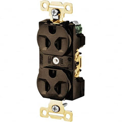 Bryant Electric - Straight Blade Receptacles Receptacle Type: Duplex Receptacle Grade: Industrial - Exact Tooling