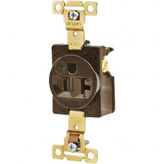 Bryant Electric - Straight Blade Receptacles Receptacle Type: Single Receptacle Grade: Industrial - Exact Tooling