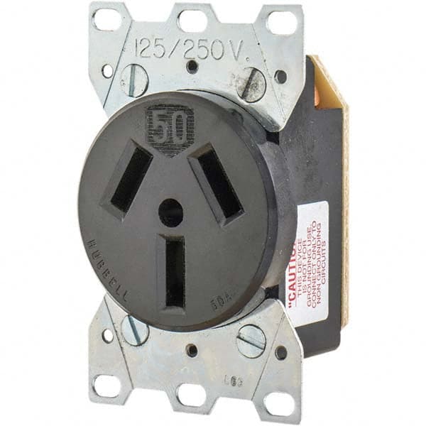 Bryant Electric - Straight Blade Receptacles Receptacle Type: Single Receptacle Grade: Industrial - Exact Tooling