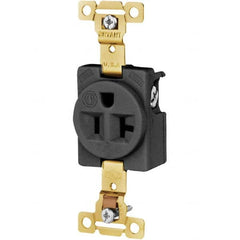 Bryant Electric - Straight Blade Receptacles Receptacle Type: Single Receptacle Grade: Industrial - Exact Tooling