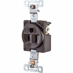 Bryant Electric - Straight Blade Receptacles Receptacle Type: Single Receptacle Grade: Industrial - Exact Tooling
