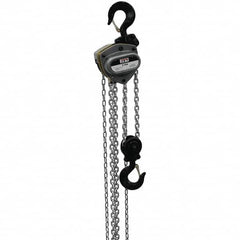 Jet - 6,000 Lb Capacity, 80' Lift Height, Manual Chain Hoist - Exact Tooling
