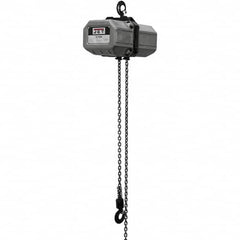 Jet - Electric Hoists Type: Electric Hoist Load Capacity (Ton): 1 - Exact Tooling