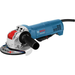 Bosch - Angle & Disc Grinders Type of Power: Corded Wheel Diameter (Inch): 4.5 - Exact Tooling