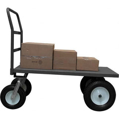 Durham - 2,500 Lb Capacity Steel Platform Truck - Exact Tooling