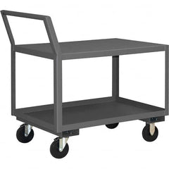 Durham - 1,400 Lb Capacity Work Height Platform Truck - Exact Tooling