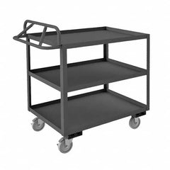 Durham - 1,200 Lb Capacity, 36-1/4" Wide x 66-1/4" Long x 43-3/8" High Service Cart - Exact Tooling
