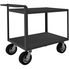 Durham - 1,500 Lb Capacity, 30-1/4" Wide x 54-1/4" Long x 38-1/4" High Mobile Cart - Exact Tooling
