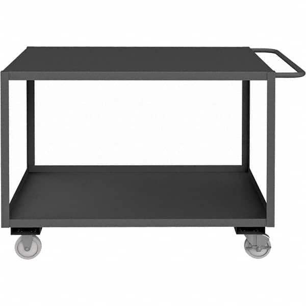 Durham - 1,200 Lb Capacity, 30-1/4" Wide x 54-1/4" Long x 37-5/8" High Heavy Duty Service Cart - Exact Tooling