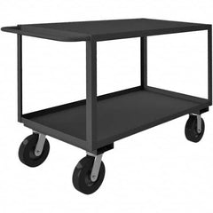 Durham - 3,000 Lb Capacity, 36-1/4" Wide x 78-1/4" Long x 36" High Heavy Duty Service Cart - Exact Tooling
