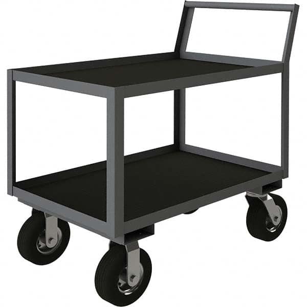 Durham - 1,200 Lb Capacity, 24-1/4" Wide x 39" Long x 40-15/16" High Instrument Cart - Exact Tooling
