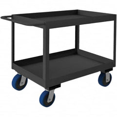 Durham - 3,600 Lb Capacity, 24-1/4" Wide x 42-1/4" Long x 37-5/8" High Service Cart - Exact Tooling