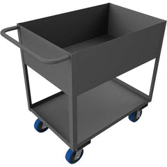 Durham - 3,600 Lb Capacity, 24-1/4" Wide x 42-1/4" Long x 39" High Mobile Cart - Exact Tooling