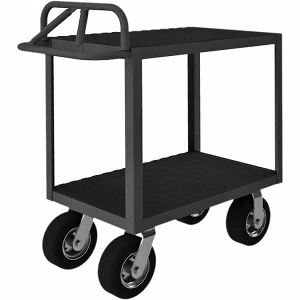 Durham - 1,200 Lb Capacity, 24-1/4" Wide x 66-1/4" Long x 39-3/4" High Instrument Cart - Exact Tooling