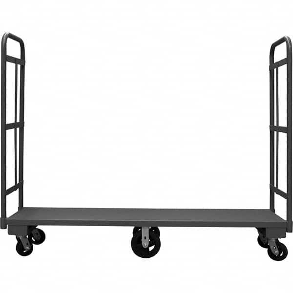 Durham - 2,400 Lb Capacity Steel Platform Truck - Exact Tooling