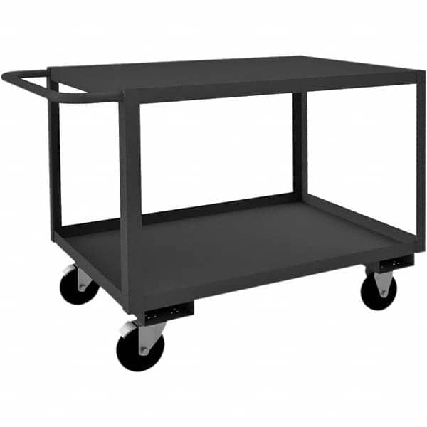 Durham - 1,200 Lb Capacity, 24-1/4" Wide x 42-1/4" Long x 30" High Heavy Duty Service Cart - Exact Tooling