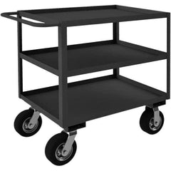 Durham - 1,200 Lb Capacity, 24-1/4" Wide x 42-1/4" Long x 39" High Heavy Duty Service Cart - Exact Tooling