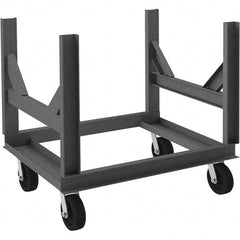 Durham - 3,000 Lb Capacity Bar Cradle Truck - Exact Tooling