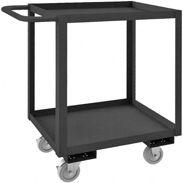 Durham - 1,200 Lb Capacity, 18-1/4" Wide x 30-1/4" Long x 37-5/8" High Heavy Duty Service Cart - Exact Tooling