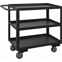 Durham - 1,200 Lb Capacity, 18-1/4" Wide x 36-1/4" Long x 33" High Heavy Duty Service Cart - Exact Tooling