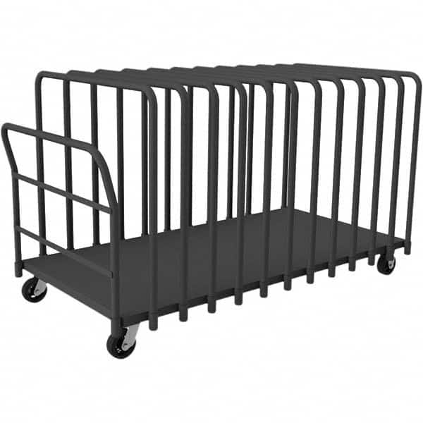 Durham - 1,800 Lb Capacity Adjustable Panel Truck - Exact Tooling