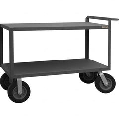 Durham - 1,500 Lb Capacity, 30-1/4" Wide x 54-1/4" Long x 37-7/8" High Service Cart - Exact Tooling