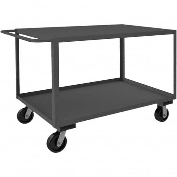 Durham - 3,000 Lb Capacity, 30-1/4" Wide x 66-1/4" Long x 36" High Service Cart - Exact Tooling