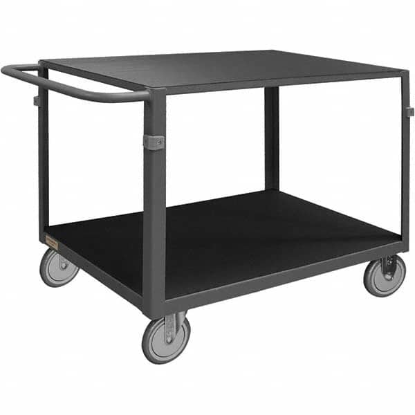 Durham - 1,000 Lb Capacity, 25-1/8" Wide x 42-11/16" Long x 34" High Instrument Cart - Exact Tooling