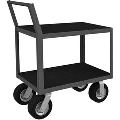 Durham - 1,200 Lb Capacity, 24-1/4" Wide x 39" Long x 39-3/4" High Instrument Cart - Exact Tooling