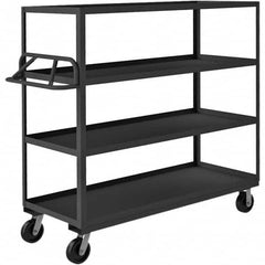 Durham - 3,600 Lb Capacity, 24-1/4" Wide x 66-1/4" Long x 60" High Service Cart - Exact Tooling