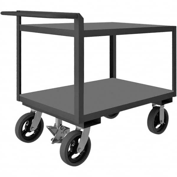 Durham - 2,400 Lb Capacity, 24-1/4" Wide x 42-1/4" Long x 36" High Mobile Cart - Exact Tooling